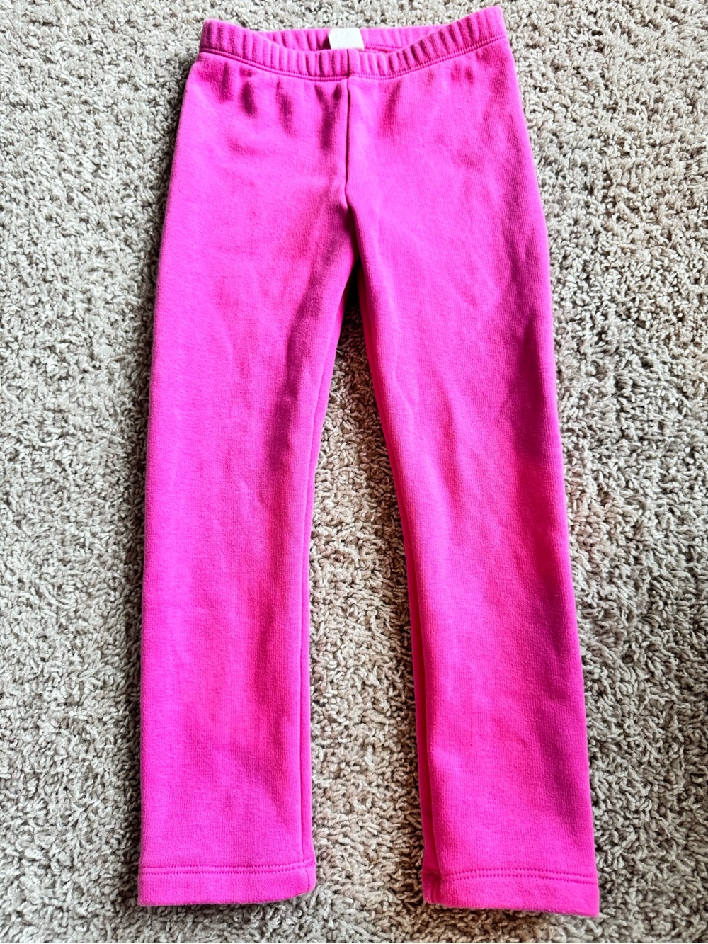 GAP Bright Pink Fleece Leggings